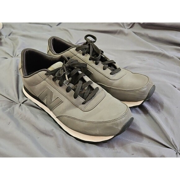 New Balance Other - New Balance 501 Retro Sneakers  ML501HRN Grey On Grey Trackster Ripple Sole 10.5